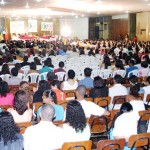 Conselheiros escolares tomam posse em ato pela cidadania na escola pública - Fotos: Márcio Dantas