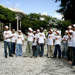 Alunos do curso de guia de turismo mirim visitam patrimônios históricos de Aracaju - Fotos: Wellington Barreto