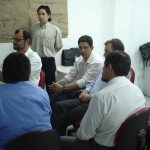 Representantes do Ministério da Saúde conhecem serviços informatizados da Saúde Municipal - Fotos: Ascom/SMS