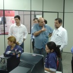 Representantes do Ministério da Saúde conhecem serviços informatizados da Saúde Municipal - Fotos: Ascom/SMS