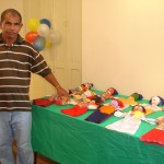 Usuários do Caps Liberdade organizam exposição em homenagem ao folclore - Mostra fica até a próxima semana