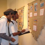 Usuários do Caps Liberdade organizam exposição em homenagem ao folclore - Mostra fica até a próxima semana