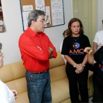 Prefeito visita sede da Associação de Amigos da Oncologia - Fotos: Márcio Dantas