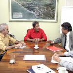 Diretor executivo do Banco Mundial é recebido em audiência pelo prefeito Marcelo Déda - Fotos: Márcio Garcez