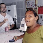 Moradores do Bugio elogiam o novo Mercado setorial do conjunto - Fotos: Márcio Garcez