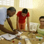 Curso profissionalizante de pintura em azulejo inicia módulo prático - Fotos: Wellington Barreto