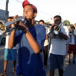 Bandas marciais das escolas estão afinadas para o desfile cívico de amanhã - Fotos: Márcio Garcez
