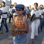 Bandas marciais das escolas estão afinadas para o desfile cívico de amanhã - Fotos: Márcio Garcez