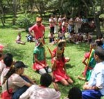 Educandos do Peti participam de Gincana Cultural no Parque da Cidade - Fotos: Ascom/Semasc