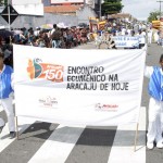 religiosos e urbanos foram destacados por escolas em desfile cívico - Fotos: Márcio Garcez