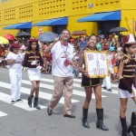Desfile cívico estudantil relembra a trajetória do rádio e da televisão em Aracaju - Fotos: Lindivaldo Ribeiro