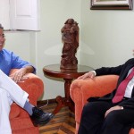 Prefeito Marcelo Déda recebe visita do CônsulGeral de El Salvador  - Fotos: Márcio Dantas