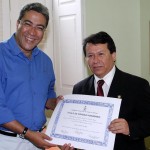 Prefeito Marcelo Déda recebe visita do CônsulGeral de El Salvador  - Fotos: Márcio Dantas