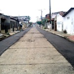 Emurb implanta calçamanto a paralelepípedos em ruas do loteamento Manoel Garçom - Pavimentação no Lourival Batista