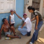USF Onésimo Pinto realiza mutirão de limpeza  no bairro Bugio - Fotos: Ascom/SMS