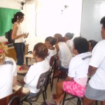 Secretaria Municipal de Saúde realiza atividades educativas no Presídio Feminino - Foto: Ascom/SMS