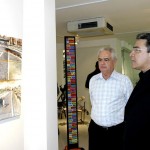 Prefeito de Aracaju prestigia abertura do I Salão CataguazesUsiminas de Artes Visuais - Fotos: Márcio Dantas