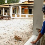 Prédio da Escola municipal José Garcez Vieira está quase todo recuperado  - Fotos: Silvio Rocha