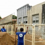 Prédio da Escola municipal José Garcez Vieira está quase todo recuperado  - Fotos: Silvio Rocha