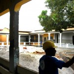 Prédio da Escola municipal José Garcez Vieira está quase todo recuperado  - Fotos: Silvio Rocha