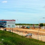 Obra do futuro terminal de ônibus da Zona Oeste prossegue com novas etapas - Fotos: Wellington Barreto