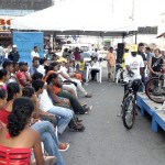 Centenas de pessoas acompanharam no Centro de Aracaju a jornada “Na cidade sem meu carro” - Fotos: Márcio Garcez