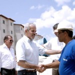 Prefeito em exercício visita condomínios do PAR em construção - Fotos: Márcio Dantas