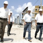 Prefeito em exercício visita condomínios do PAR em construção - Fotos: Márcio Dantas