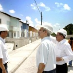 Prefeito em exercício visita condomínios do PAR em construção - Fotos: Márcio Dantas