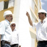 Prefeito em exercício visita condomínios do PAR em construção - Fotos: Márcio Dantas