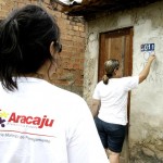 Técnicos da Prefeitura de Aracaju recadastram residências do Santa Maria  - Fotos: Wellington Barreto