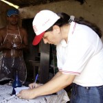 Técnicos da Prefeitura de Aracaju recadastram residências do Santa Maria  - Fotos: Wellington Barreto