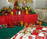 Feira com produtos confeccionados por idosas atrai comunidade do bairro Veneza - Fotos: Silvio Rocha