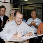 Prefeito e ministro assinam convênio para implementação do Consórcio Social da Juventude  - Fotos: Márcio Dantas