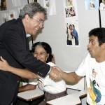 Prefeito e ministro assinam convênio para implementação do Consórcio Social da Juventude  - Fotos: Márcio Dantas