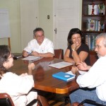 Prefeito em exercício discute adesão de Aracaju ao Sistema Nacional de Cultura - Fotos: Edinah Mary