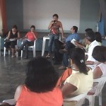Campanha contra trotes do Samu começa pelo bairro Santa Maria - Fotos: Ascom/SMS