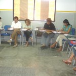 Agentes multiplicadores da campanha contra os trotes do SAMU começam a ser capacitados - Fotos: Ascom/SMS