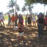 Crianças e adolescentes atendidos no Cemca participam de atividades no Parque da Sementeira - Fotos: Ascom/SMS