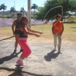 Crianças e adolescentes atendidos no Cemca participam de atividades no Parque da Sementeira - Fotos: Ascom/SMS