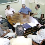 Prefeito apresenta ao ministro da Aqüicultura projeto para estimular a pesca em Aracaju - Fotos: Márcio Dantas
