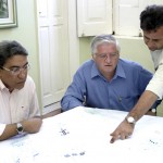 Prefeito apresenta ao ministro da Aqüicultura projeto para estimular a pesca em Aracaju - Fotos: Márcio Dantas