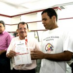 Exflanelinhas recebem certificados de padeiros profissionais - Fotos: Wellington Barreto