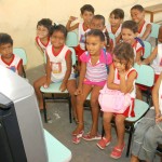 Projeto de intervenção pedagógica envolve alunos de escola municipal durante a Semana da Criança - Fotos: Silvio Rocha