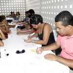 Cerca de 2000 famílias já foram recadastradas para o Programa Bolsa Família no bairro Santos Dumont - Fotos: Wellington Barreto