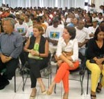 Integrantes do Agente Jovem participaram hoje da aula inaugural do programa em Aracaju - Fotos: Ascom/Semasc