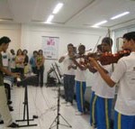 Integrantes do Agente Jovem participaram hoje da aula inaugural do programa em Aracaju - Fotos: Ascom/Semasc