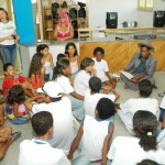 Biblioteca Ivone de Menezes desenvolve tarde de lazer no “Projeto Criança Feliz” - Fotos: Silvio Rocha