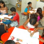 Biblioteca Ivone de Menezes desenvolve tarde de lazer no “Projeto Criança Feliz” - Fotos: Silvio Rocha