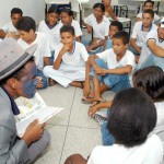 Biblioteca Ivone de Menezes desenvolve tarde de lazer no “Projeto Criança Feliz” - Fotos: Silvio Rocha